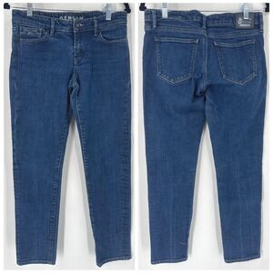 DENHAM The Jeanmaker Sally Straight Fit Jeans Blue Denim Mens Size 27x30